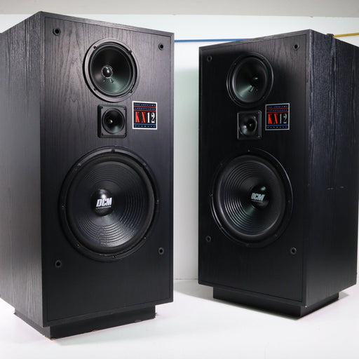 DCM KX12 Floorstanding Speaker Pair-Speakers-SpenCertified-vintage-refurbished-electronics