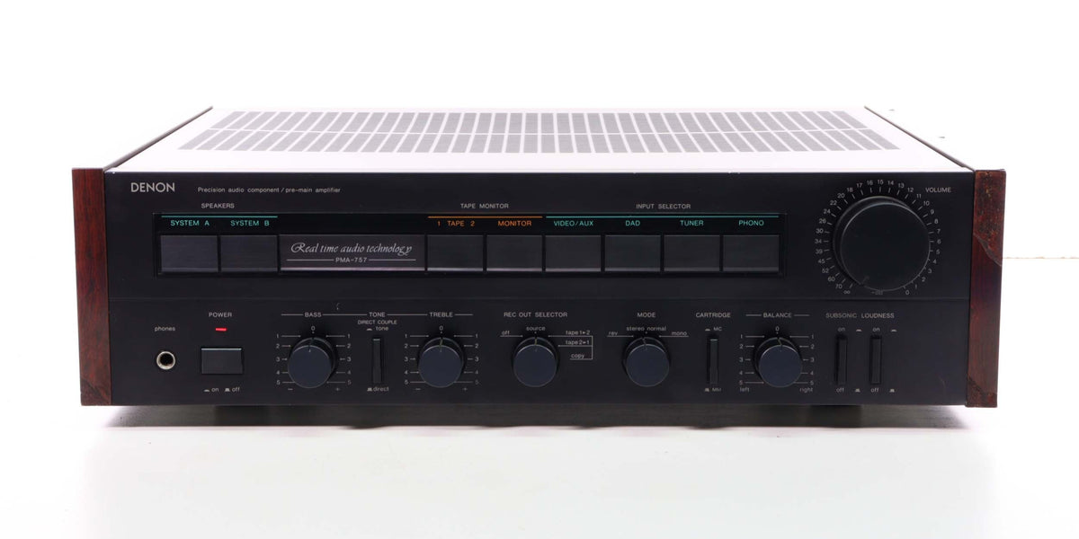 DENON PMA-757 Precision Audio Component/Pre-Main Amplifier (Has