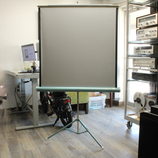 Da-Lite Silver Pacer Retractable Projector Screen-Projectors-SpenCertified-vintage-refurbished-electronics