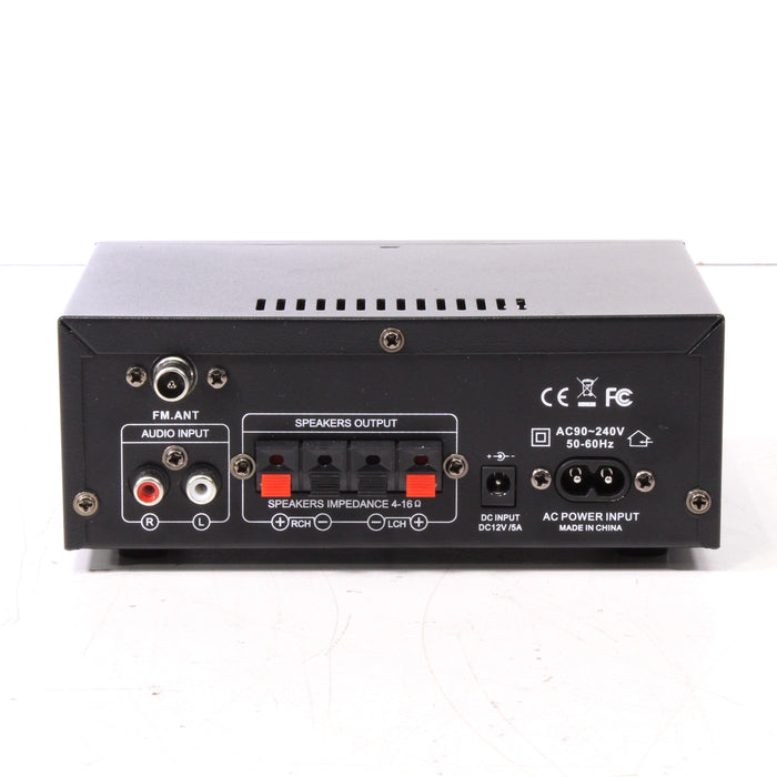 Daakro AK45 2-Ch Stereo Amplifier w/ USB, SD Card, FM Radio, Bluetooth-Audio & Video Receivers-SpenCertified-vintage-refurbished-electronics