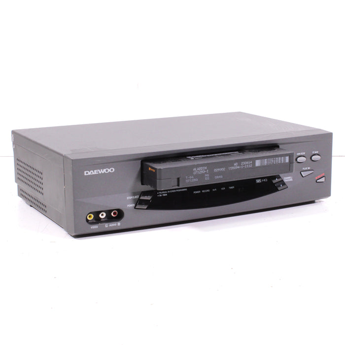 Daewoo DV-T8DN 4-Head Hi-Fi Stereo VCR VHS Player High Speed Rewind-VCRs-SpenCertified-vintage-refurbished-electronics