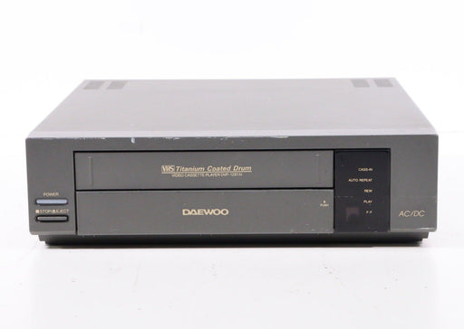 Daewoo DVP-1281N Titanium Coated Drum VCR Video Cassette Player-VCRs-SpenCertified-vintage-refurbished-electronics