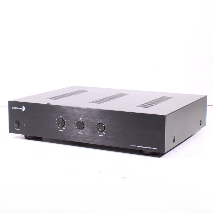Dayton Audio SA230 Subwoofer Amplifier 230W-Power Amplifiers-SpenCertified-vintage-refurbished-electronics
