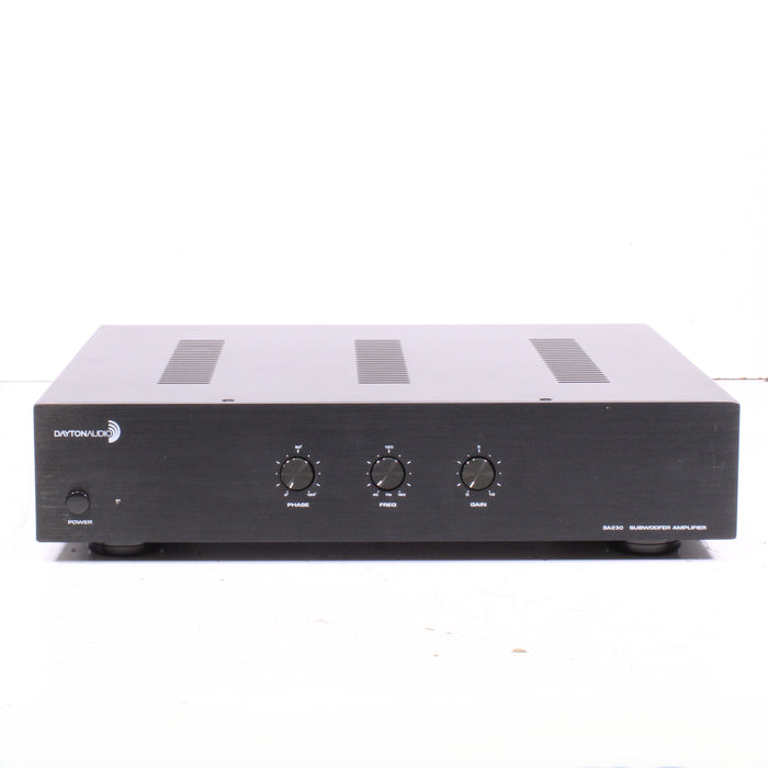 Dayton Audio SA230 Subwoofer Amplifier 230W-Power Amplifiers-SpenCertified-vintage-refurbished-electronics