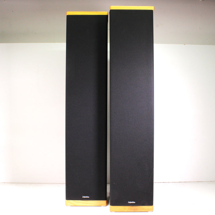 Definitive Technology BP-10 Vintage Bipolar Floorstanding Tower Speakers Oak Trim (Pair)-Speakers-SpenCertified-vintage-refurbished-electronics