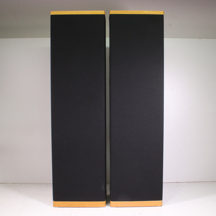 Definitive Technology BP-10 Vintage Bipolar Floorstanding Tower Speakers Oak Trim (Pair)-Speakers-SpenCertified-vintage-refurbished-electronics