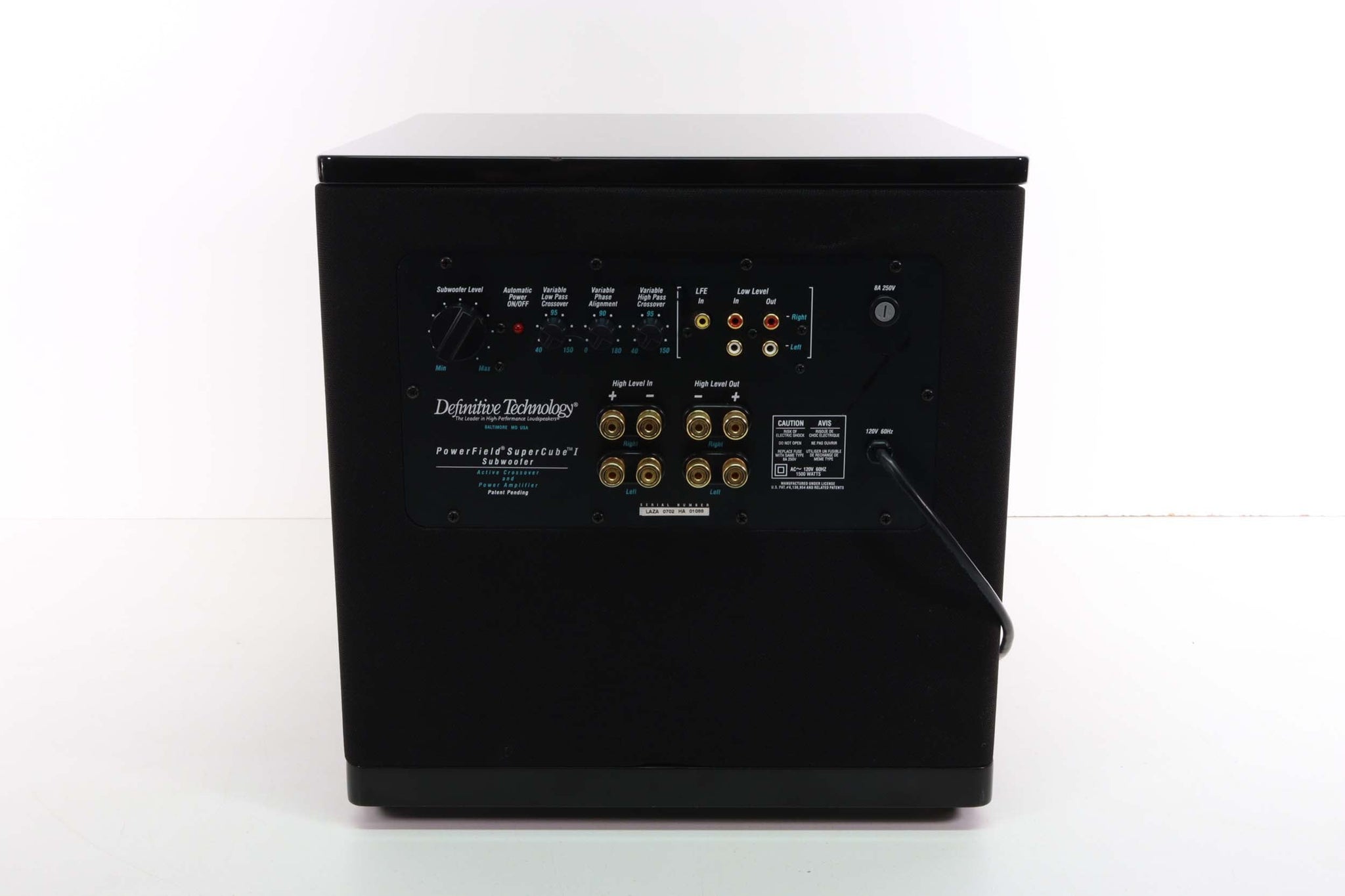 Definitive Technology Powerfield SuperCube 1 Powered Subwoofer