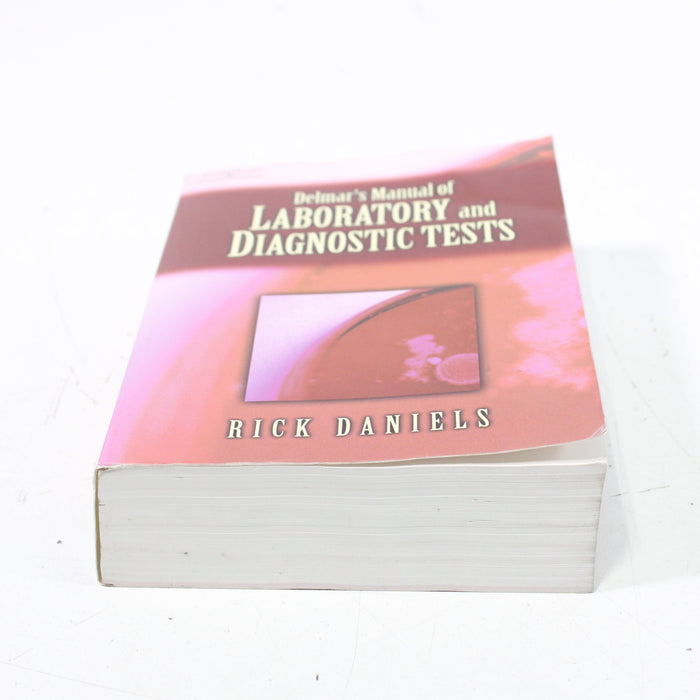 Delmar's Manual of Laboratory and Diagnostic Tests by Rick Daniels Paperback Book (2003)-Books-SpenCertified-vintage-refurbished-electronics