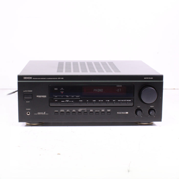 Denon AVR-1400 Audio Video Surround Receiver Dolby Pro Logic-Audio & Video Receivers-SpenCertified-vintage-refurbished-electronics
