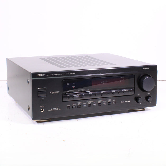 Denon AVR-1400 Audio Video Surround Receiver Dolby Pro Logic-Audio & Video Receivers-SpenCertified-vintage-refurbished-electronics
