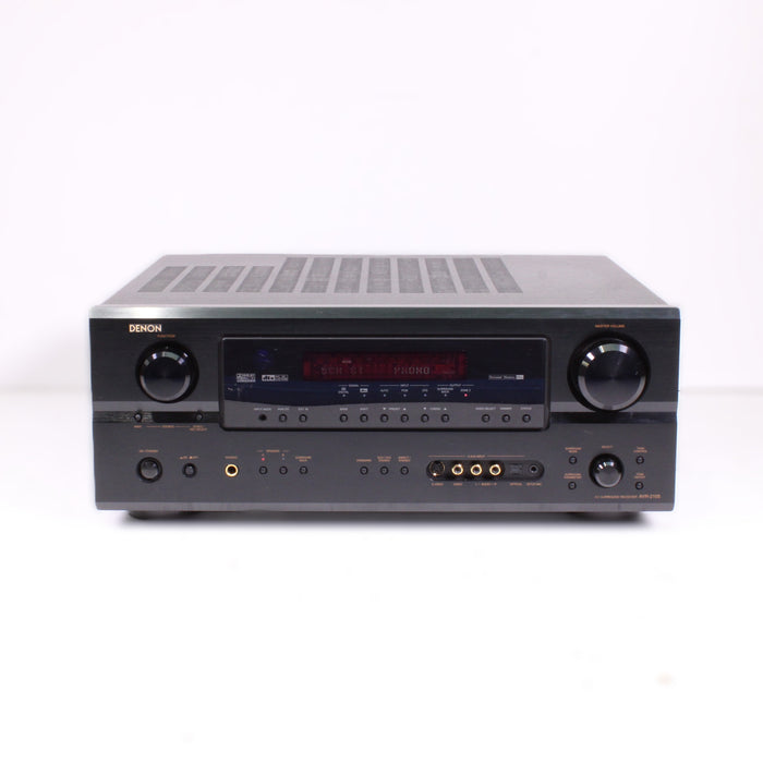 Denon AVR-2105 7.1 Channel A/V Surround Receiver Dolby Digital DTS S-Video-Audio & Video Receivers-SpenCertified-vintage-refurbished-electronics