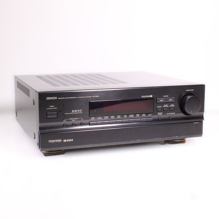 Denon AVR-2600 7.1 Channel AV Receiver Phono Dolby TrueHD DTS-HD-Audio Receivers-SpenCertified-vintage-refurbished-electronics