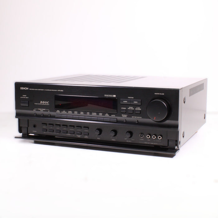 Denon AVR-2600 7.1 Channel AV Receiver Phono Dolby TrueHD DTS-HD-Audio Receivers-SpenCertified-vintage-refurbished-electronics