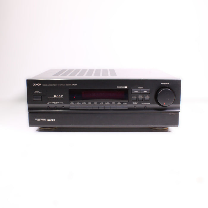 Denon AVR-2600 7.1 Channel AV Receiver Phono Dolby TrueHD DTS-HD-Audio Receivers-SpenCertified-vintage-refurbished-electronics