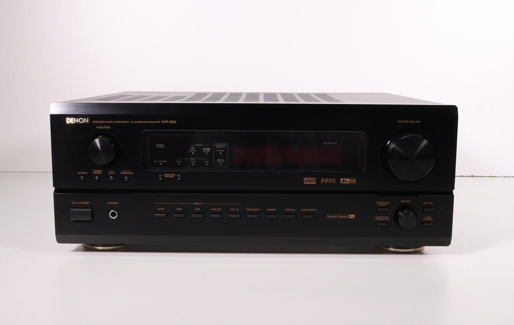 Denon AVR-3802 Precision Audio Component AV Surround Receiver (NO REMO