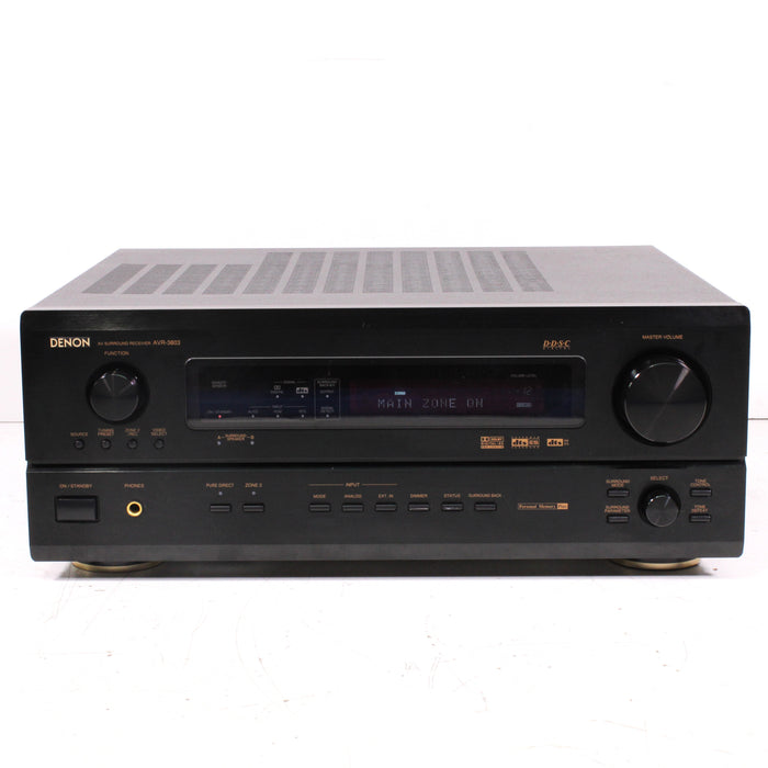 Denon AVR-3803 7.1 AV Home Theater Surround Receiver w/ Dolby Digital EX, DTS-ES (2003)-Audio & Video Receivers-SpenCertified-Without-vintage-refurbished-electronics