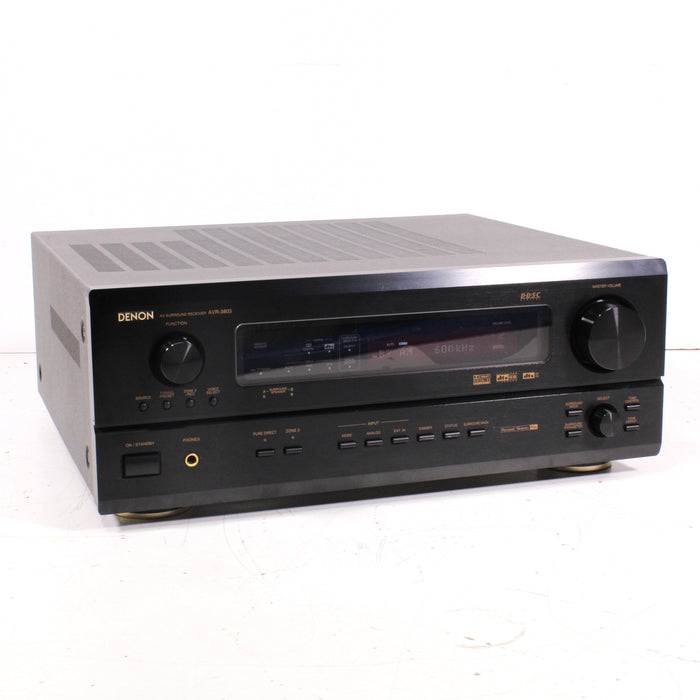 Denon AVR-3803 7.1 AV Home Theater Surround Receiver w/ Dolby Digital EX, DTS-ES (2003)-Audio & Video Receivers-SpenCertified-vintage-refurbished-electronics
