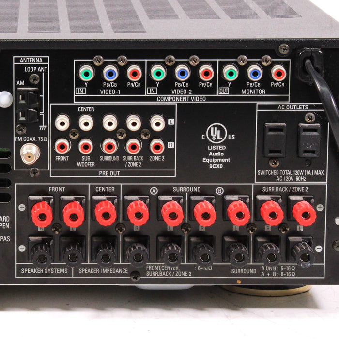 Denon AVR-3803 7.1 AV Home Theater Surround Receiver w/ Dolby Digital EX, DTS-ES (2003)-Audio & Video Receivers-SpenCertified-vintage-refurbished-electronics