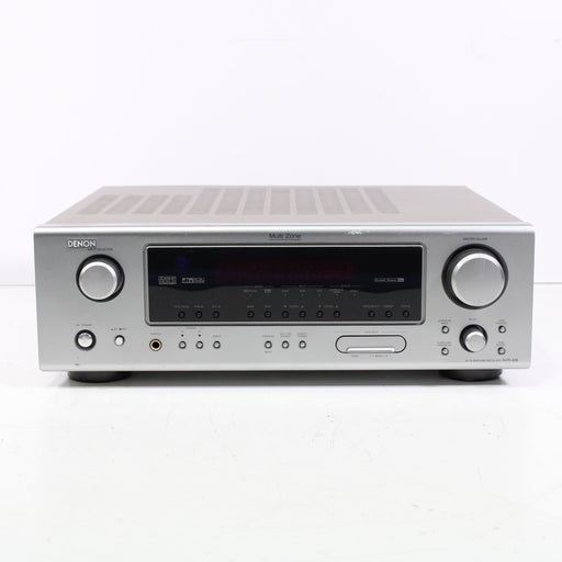 Denon AVR-486 AV Audio Video Surround Receiver Silver (NO REMOTE)-Audio & Video Receivers-SpenCertified-vintage-refurbished-electronics