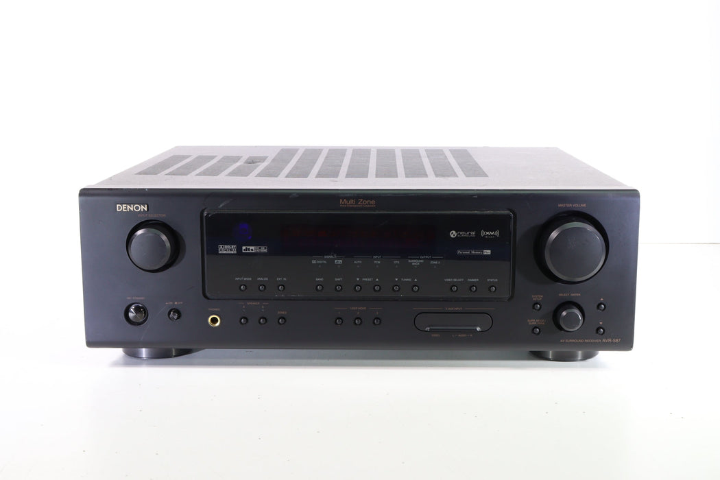 Denon AVR-587 AV Surround Receiver Home Theater Component (NO REMOTE)-Audio & Video Receivers-SpenCertified-vintage-refurbished-electronics