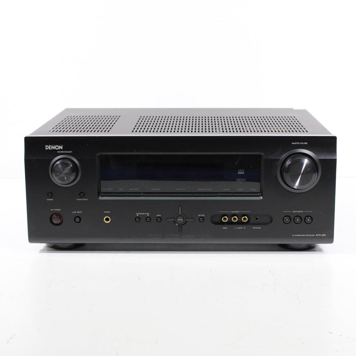 Denon AVR-590 5.1-Channel AV Surround Receiver HDMI with Original Box (2010)-Audio & Video Receivers-SpenCertified-vintage-refurbished-electronics