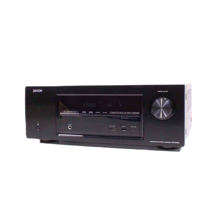 Denon AVR-E400 7.1 Channel Integrated Network AV Receiver HDMI AirPlay (2013)-Audio & Video Receivers-SpenCertified-vintage-refurbished-electronics