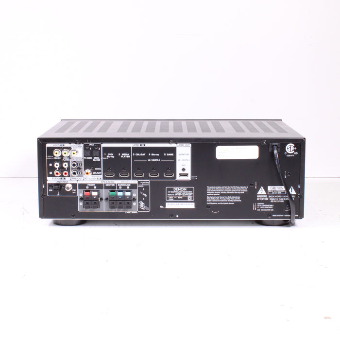 Denon AVR-S540BT 5.2 Channel AV Surround Receiver with Bluetooth-Audio & Video Receivers-SpenCertified-vintage-refurbished-electronics
