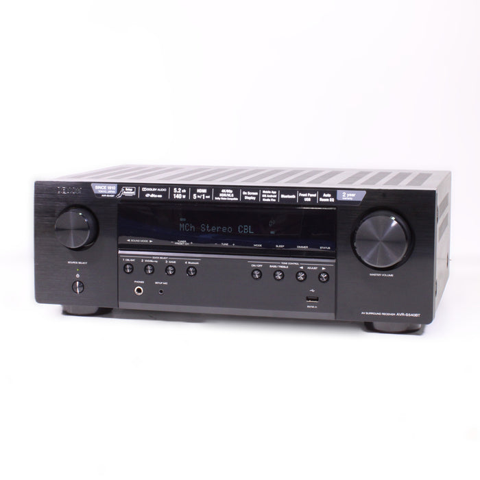Denon AVR-S540BT 5.2 Channel AV Surround Receiver with Bluetooth-Audio & Video Receivers-SpenCertified-vintage-refurbished-electronics