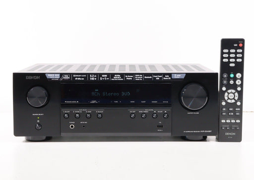 Denon AVR-S540BT 5.2 Channel AV Surround Receiver with Bluetooth-Audio & Video Receivers-SpenCertified-vintage-refurbished-electronics