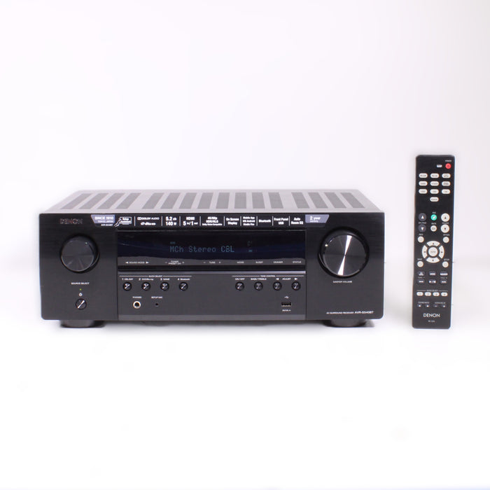 Denon AVR-S540BT 5.2 Channel AV Surround Receiver with Bluetooth-Audio & Video Receivers-SpenCertified-vintage-refurbished-electronics