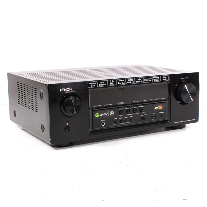 Denon AVR-S710W 7.2 CH Full 4K Ultra HD AV Receiver with Bluetooth (2015) (NO REMOTE)-Audio & Video Receivers-SpenCertified-vintage-refurbished-electronics