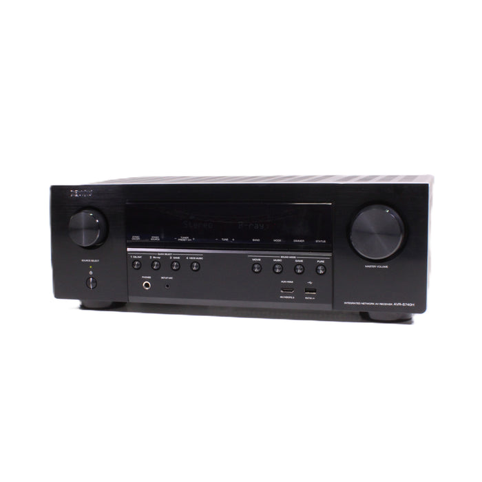 Denon AVR-S740H 7.2-channel 4K AV Receiver with Wi-Fi®, Bluetooth®, Apple® AirPlay® 2-Audio & Video Receivers-SpenCertified-vintage-refurbished-electronics
