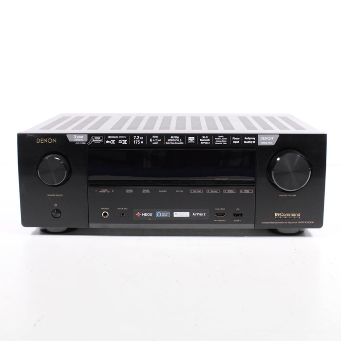 Denon AVR-X1600H 7.2 Channel Full 4K AV Receiver with Original Box-Audio & Video Receivers-SpenCertified-vintage-refurbished-electronics