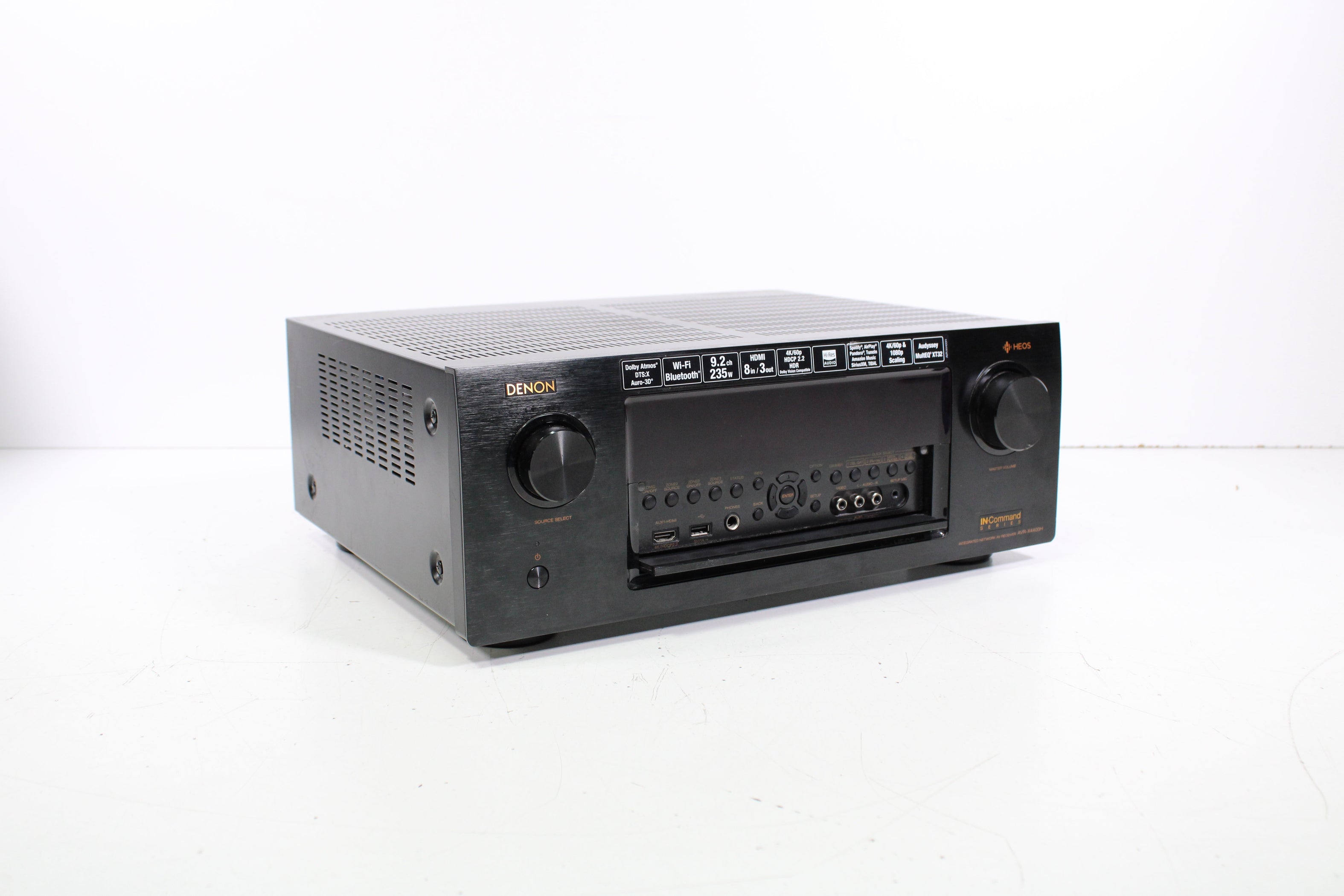 Denon AVR-X4400H In-Command Series AV Receiver with Bluetooth (NO REMO ...