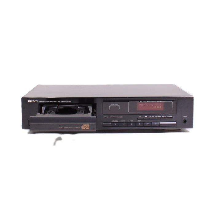 Denon DCD-520 PCM Audio Technology Compact Single Disc CD Player (1989)-CD Players & Recorders-SpenCertified-vintage-refurbished-electronics
