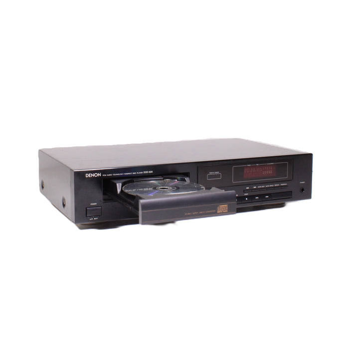 Denon DCD-520 PCM Audio Technology Compact Single Disc CD Player (1989)-CD Players & Recorders-SpenCertified-vintage-refurbished-electronics