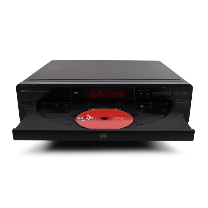 Denon DCM-280 5 Disc Carousel Automatic CD Changer-Electronics-SpenCertified-refurbished-vintage-electonics