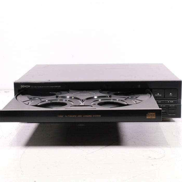 Denon DCM-320 5-Disc CD Changer Automatic Disc Loading System (1991)-CD Players & Recorders-SpenCertified-vintage-refurbished-electronics