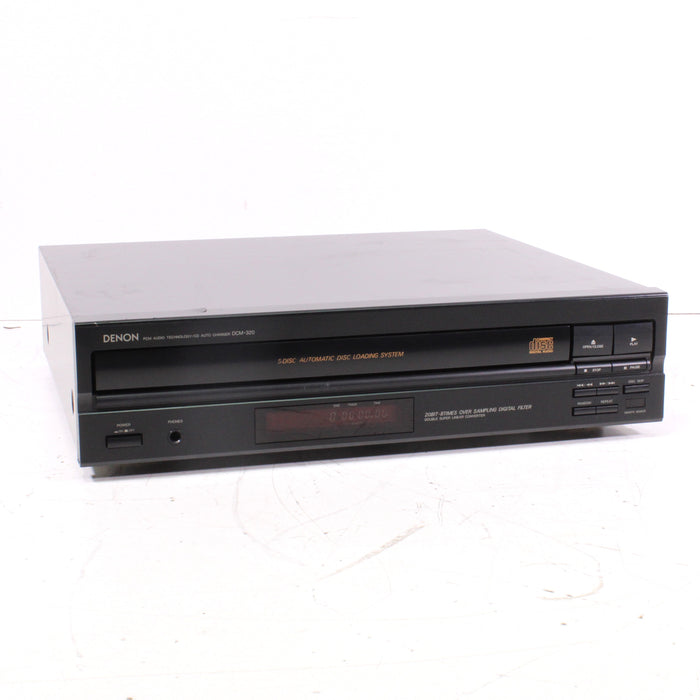 Denon DCM-320 5-Disc CD Changer Automatic Disc Loading System (1991)-CD Players & Recorders-SpenCertified-vintage-refurbished-electronics