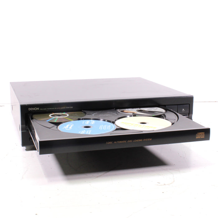 Denon DCM-320 5-Disc CD Changer Automatic Disc Loading System (1991)-CD Players & Recorders-SpenCertified-vintage-refurbished-electronics