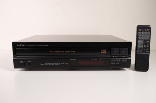 Denon DCM-340 PCM Audio Technology CD Auto Changer 5-Disc Player-CD Players & Recorders-SpenCertified-vintage-refurbished-electronics