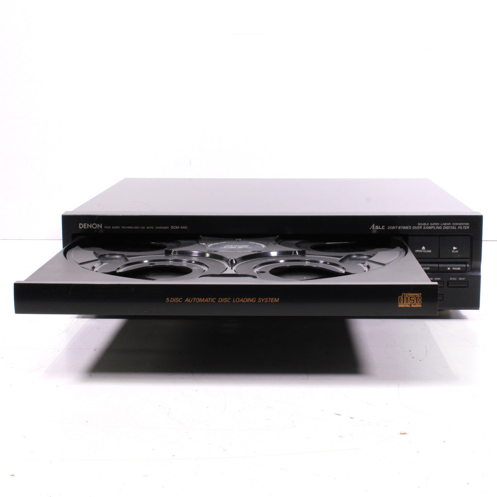 Denon-DCM-440-5-Disc-CD-