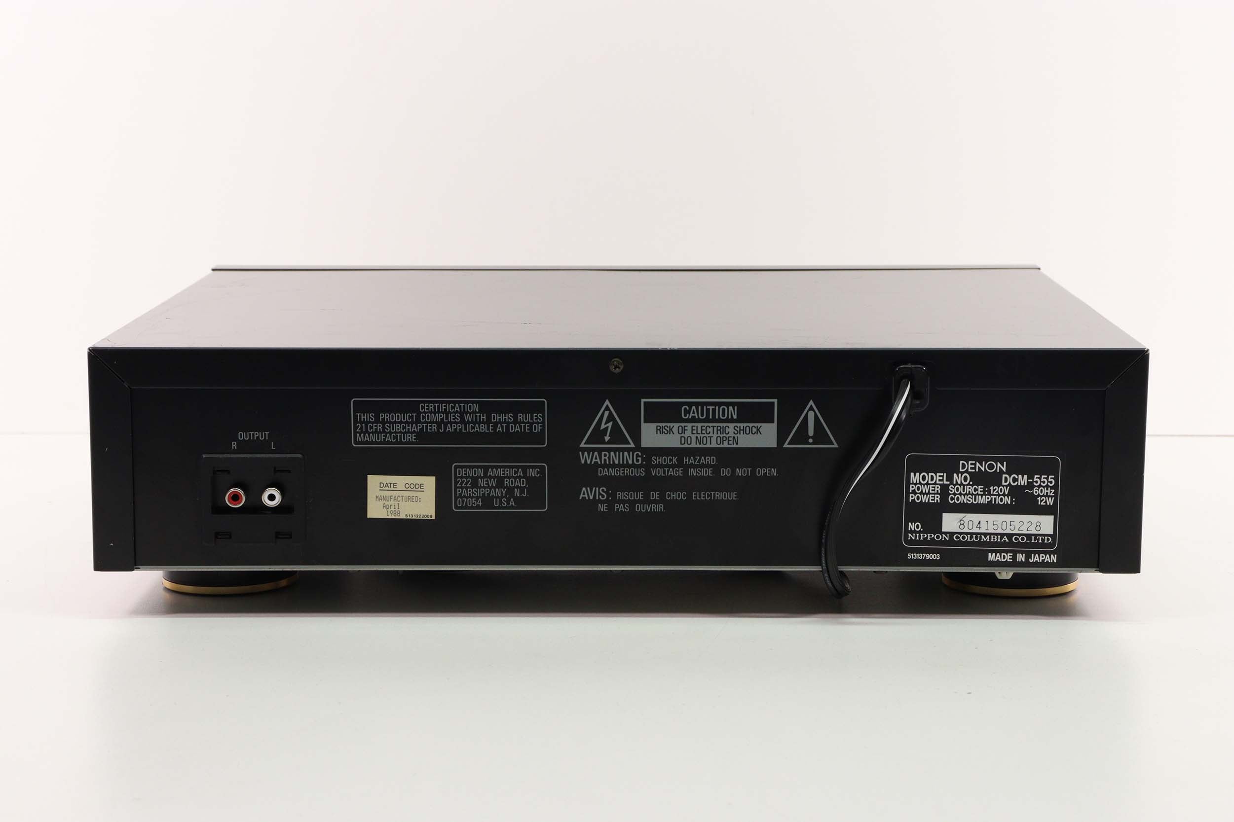 Denon DCM-555 6-Disc Magazine Style CD Auto Changer (DOESN