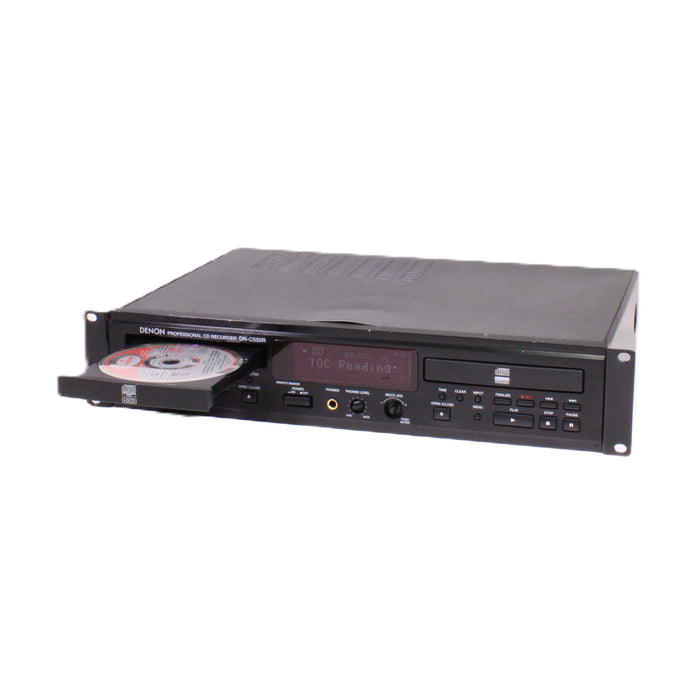 Denon DN-C550R Professional Dual CD-R/CD-RW Compact Disc Recorder (2002)-DVD & Blu-ray Players-SpenCertified-vintage-refurbished-electronics