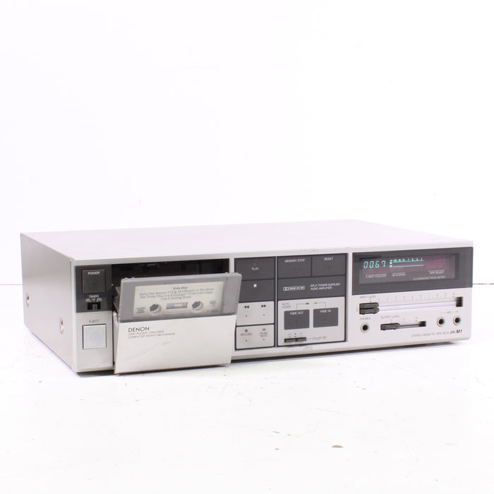 Denon DR-M1 Dolby B-C NR Stereo Cassette Tape Deck (1983)-Cassette Players & Recorders-SpenCertified-vintage-refurbished-electronics