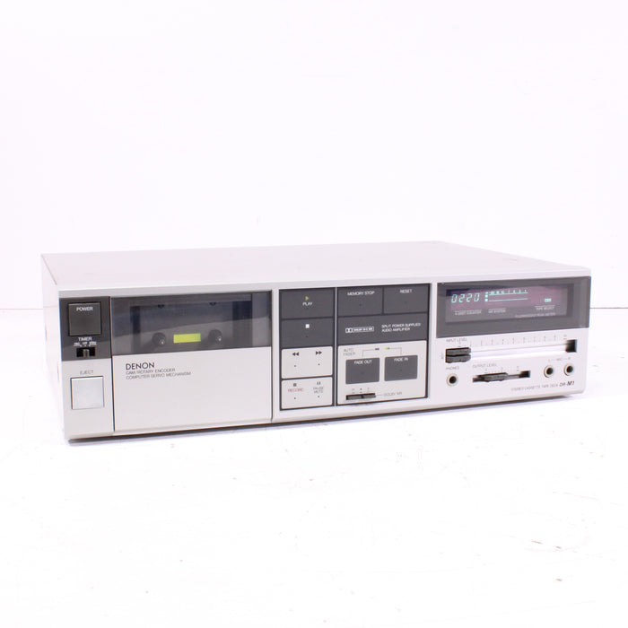 Denon DR-M1 Dolby B-C NR Stereo Cassette Tape Deck (1983)-Cassette Players & Recorders-SpenCertified-vintage-refurbished-electronics