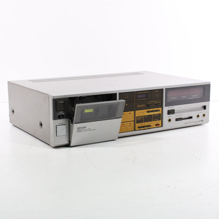 Denon DR-M3 3-Head Direct Drive Stereo Cassette Tape Deck (1983)-Cassette Players & Recorders-SpenCertified-vintage-refurbished-electronics