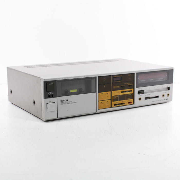 Denon DR-M3 3-Head Direct Drive Stereo Cassette Tape Deck (1983)-Cassette Players & Recorders-SpenCertified-vintage-refurbished-electronics