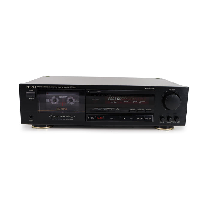 Denon DRR-730 Single Deck Cassette Player with Auto Reverse-Electronics-SpenCertified-refurbished-vintage-electonics