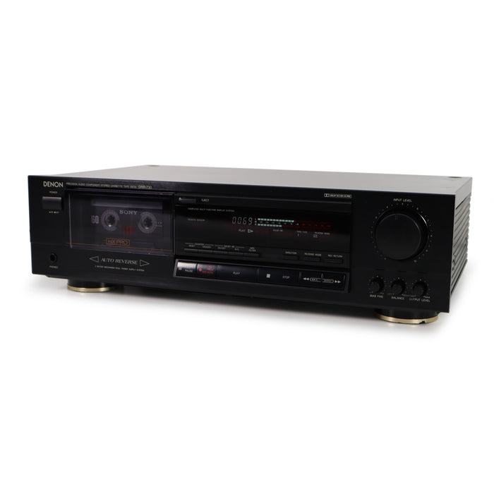 Denon DRR-730 Single Deck Cassette Player with Auto Reverse-Electronics-SpenCertified-refurbished-vintage-electonics